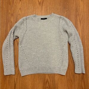 Blue knit sweater. Forever 21.